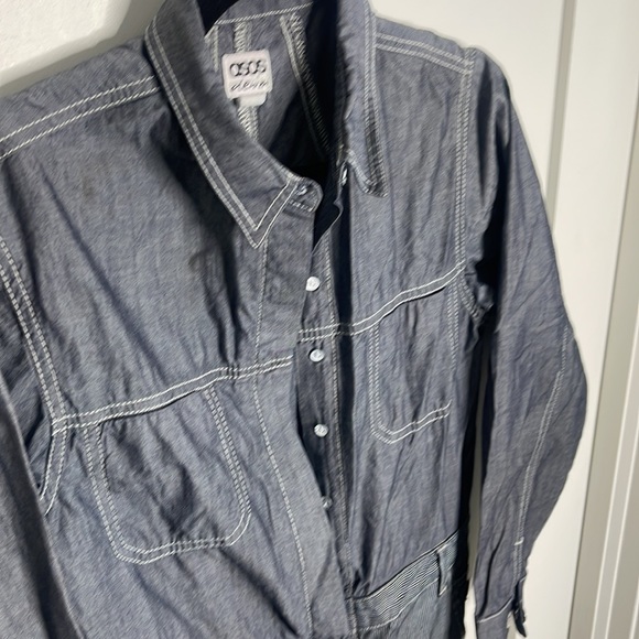 DENIM JUMPSUIT - Picture 3 of 8